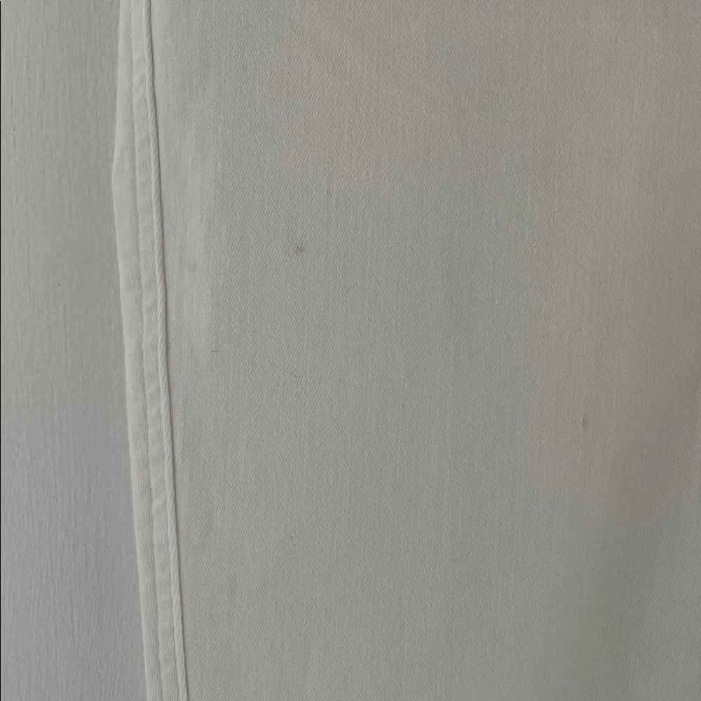 SPANX Stretch Pull-On Flare Leg Jeans in White Size LP Large Petite